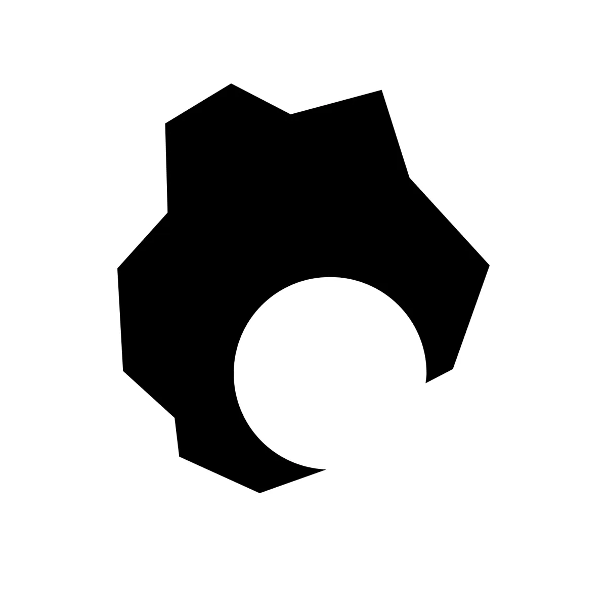 Logo Argilla — symbol, wersja czarna