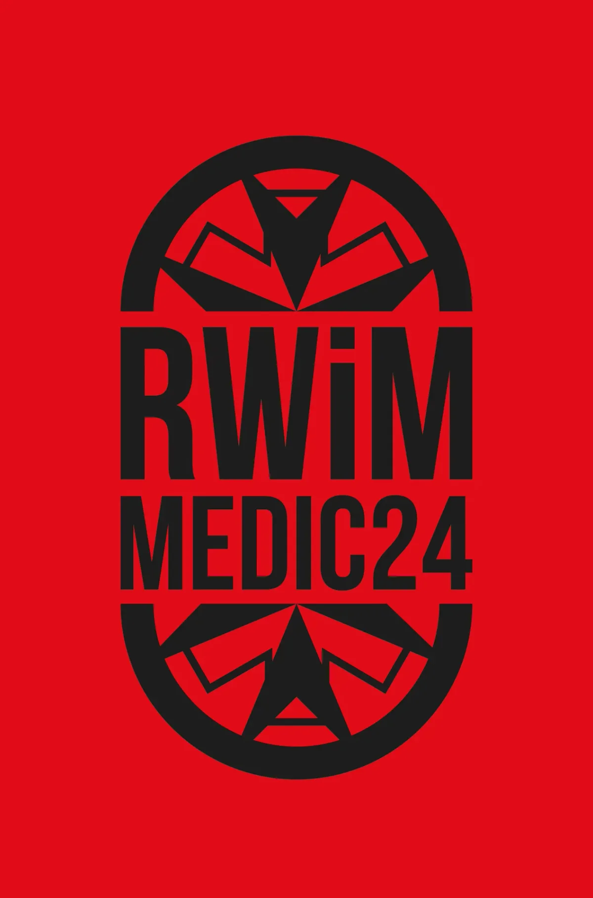RWiM Medic24 — logotyp, wersja pionowa